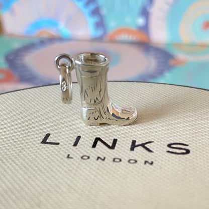 Links of London Sterling Silver Wellington Boot Charm. New! Be the first to love this.