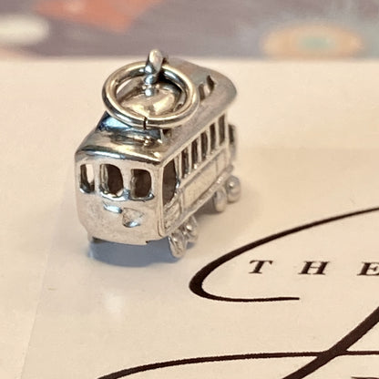 Sterling Silver Vintage  San Francisco Cable Car charm