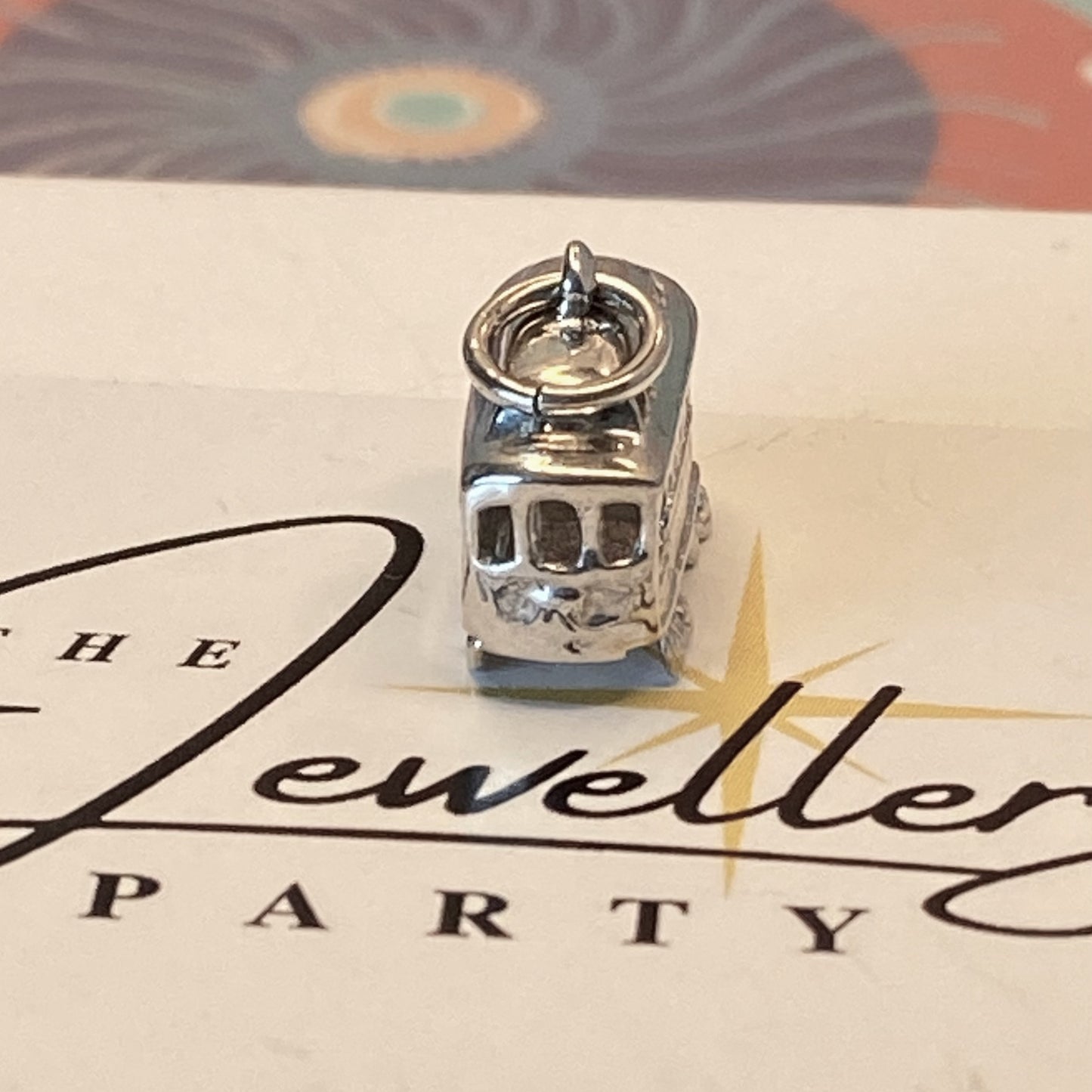 Sterling Silver Vintage  San Francisco Cable Car charm