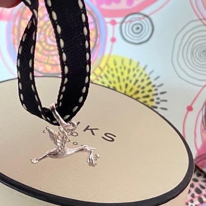 New! Links of London Stork and Baby charm.