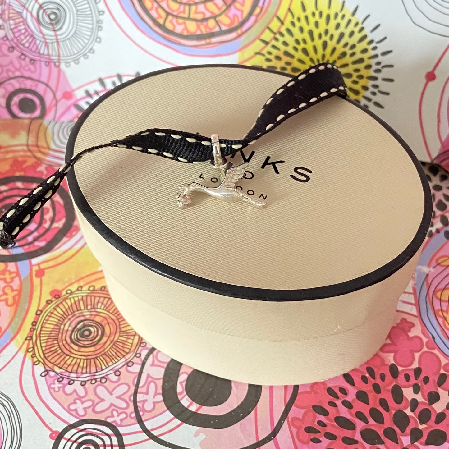 New! Links of London Stork and Baby charm.