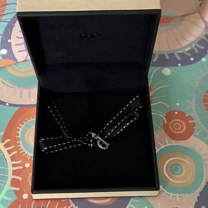 Links of London Alphabet Letter d Charm with Pavé Diamonds