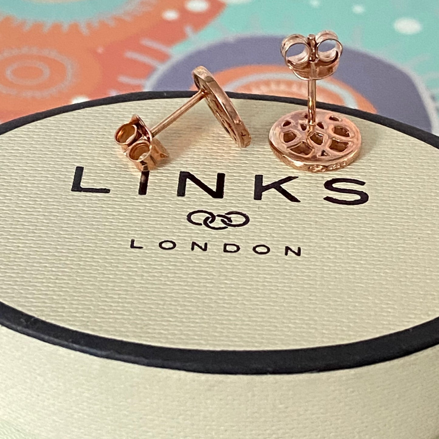 Links of London 18kt Vermeil Timeless Stud Earrings
