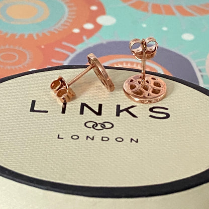 Links of London 18kt Vermeil Timeless Stud Earrings