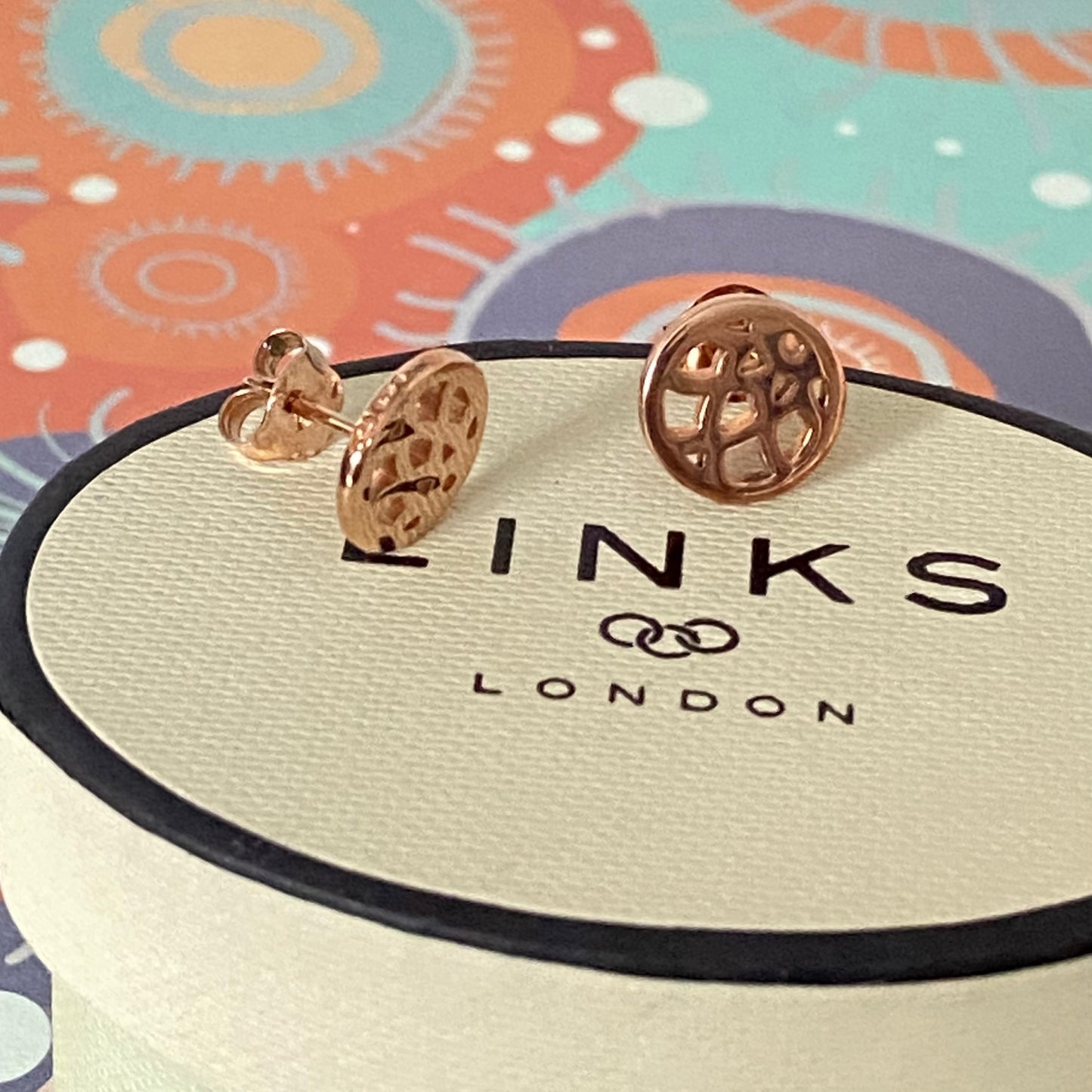 Links of London 18kt Vermeil Timeless Stud Earrings