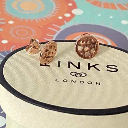 Links of London 18kt Vermeil Timeless Stud Earrings