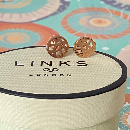Links of London 18kt Vermeil Timeless Stud Earrings