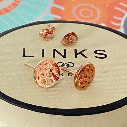 Links of London 18kt Vermeil Timeless Stud Earrings