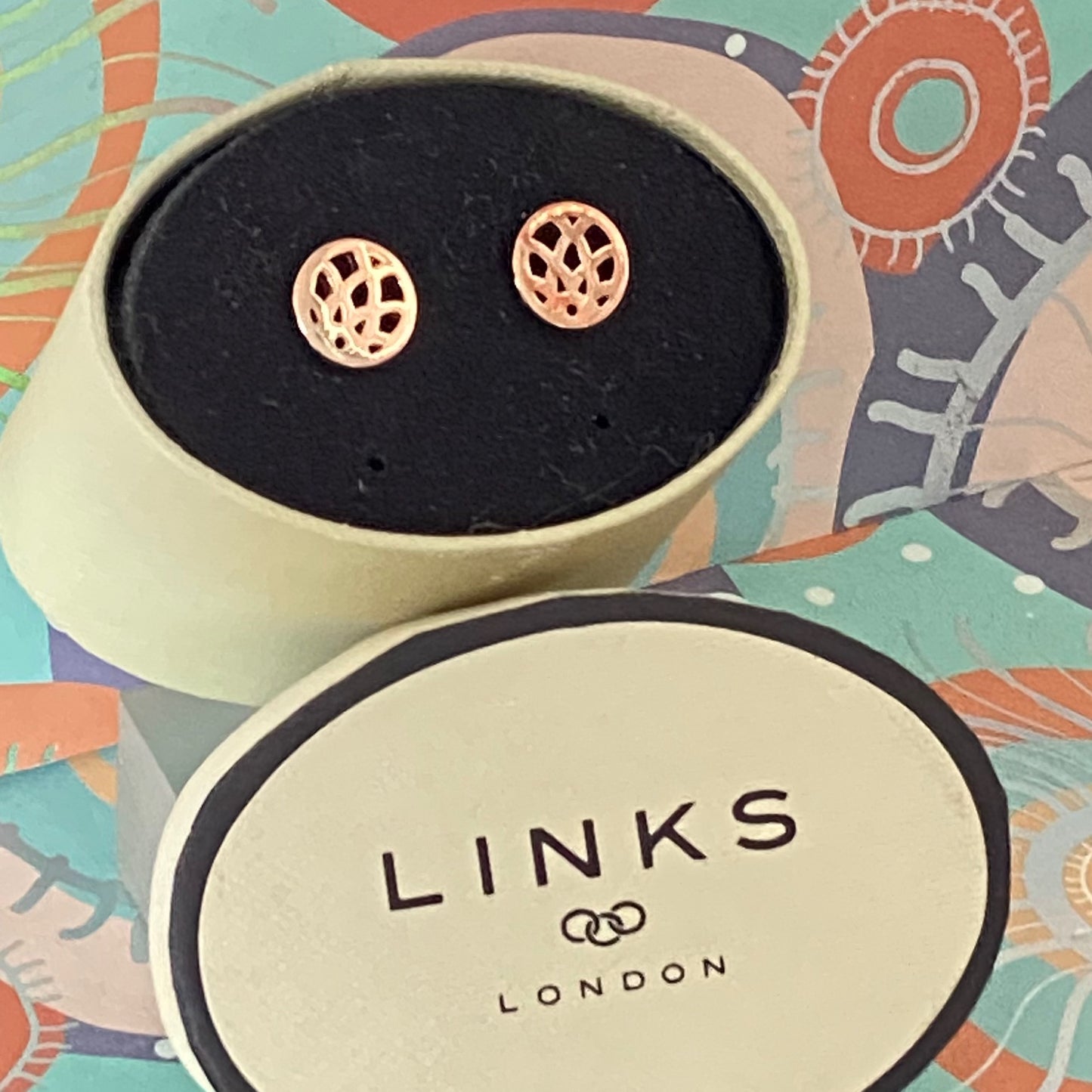 Links of London 18kt Vermeil Timeless Stud Earrings