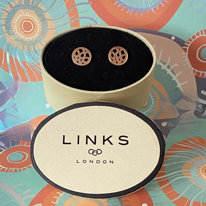 Links of London 18kt Vermeil Timeless Stud Earrings