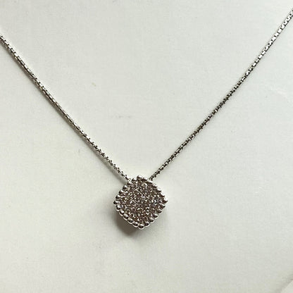 Links of London Necklace with a Cube pendent