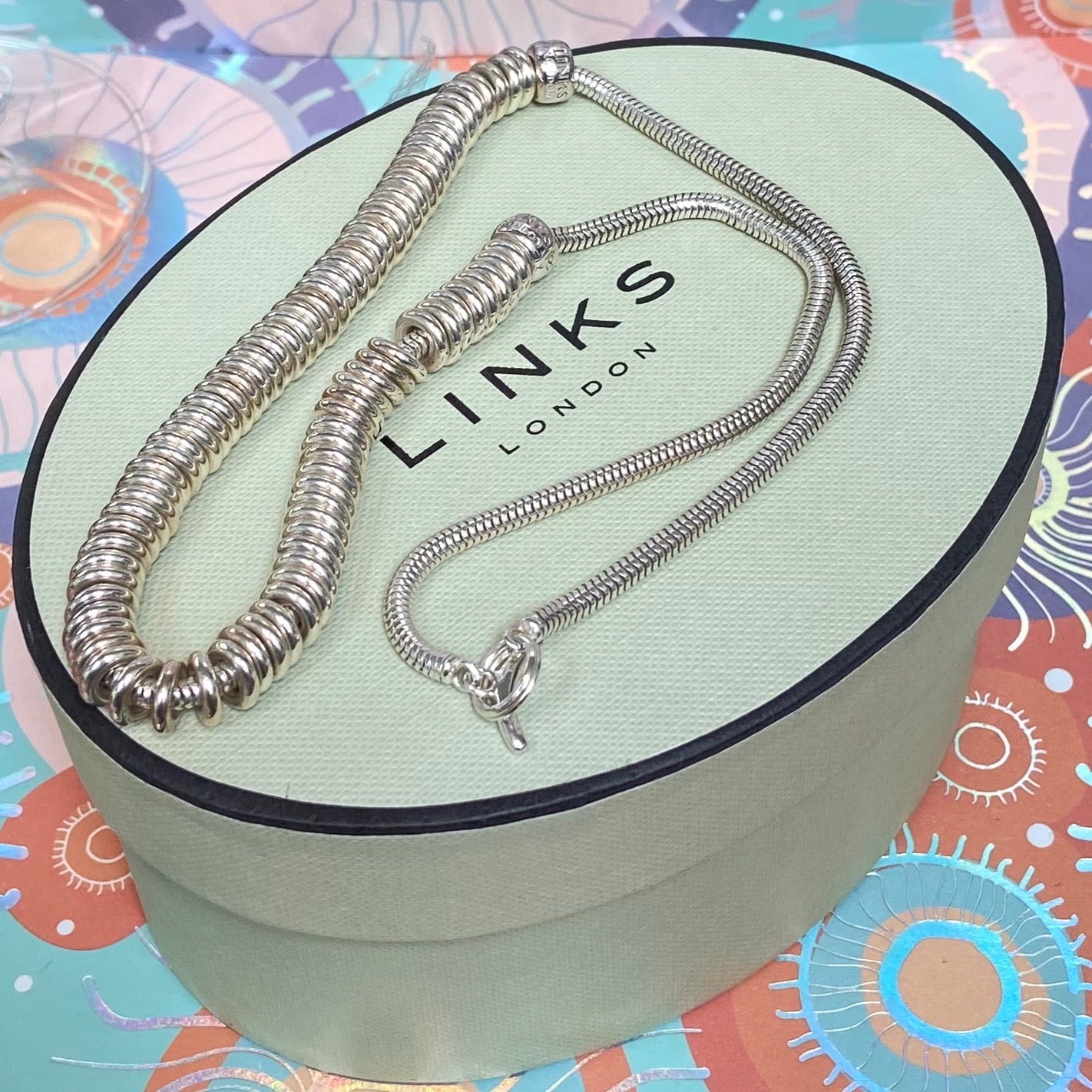 NEW  Links of London Classic Sweetie Necklace with original receipt.