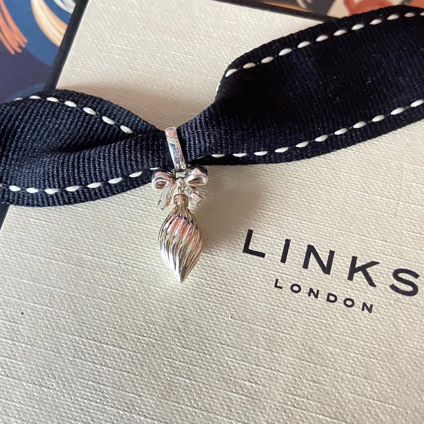 Links of London Festive Drop Bauble Charm. New item. Perfect condition. You will be the first to love this.
