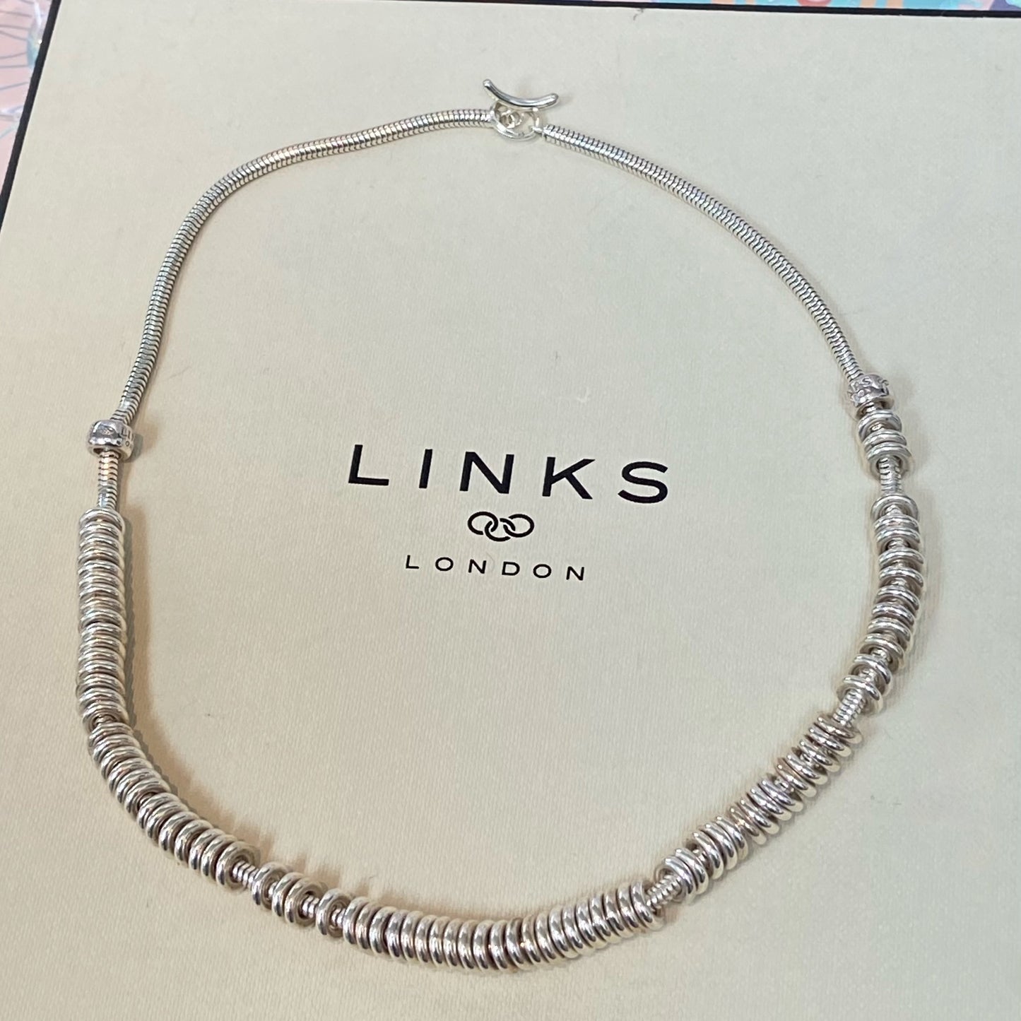 NEW  Links of London Classic Sweetie Necklace with original receipt.