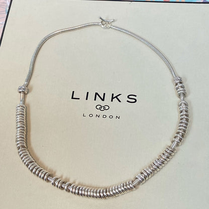 NEW  Links of London Classic Sweetie Necklace with original receipt.