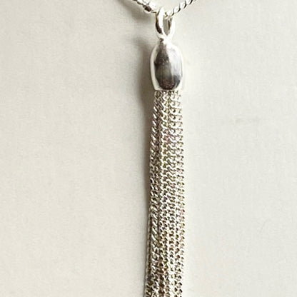 Links of London Sterling Silver Silk Row Necklace