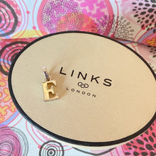 Load image into Gallery viewer, New! Links of London Sterling Silver Letter Capital E  Charm perfect condition
