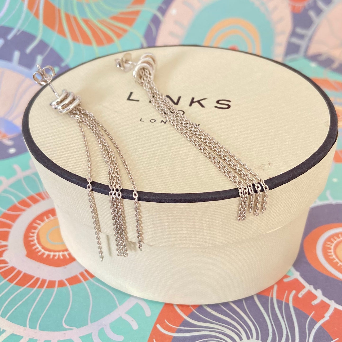 Links of London Sterling Silver Tassel Drop Earrings