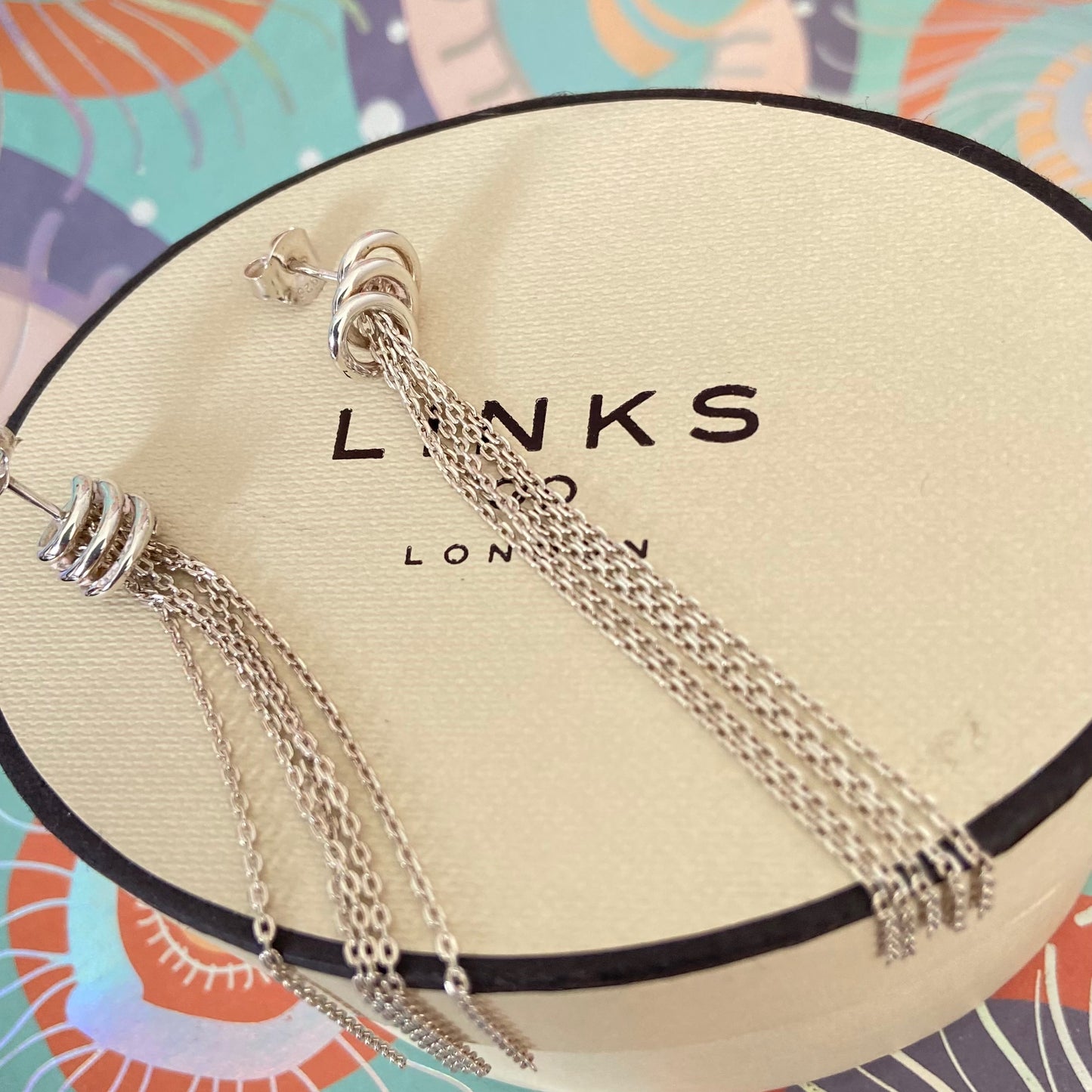 Links of London Sterling Silver Tassel Drop Earrings