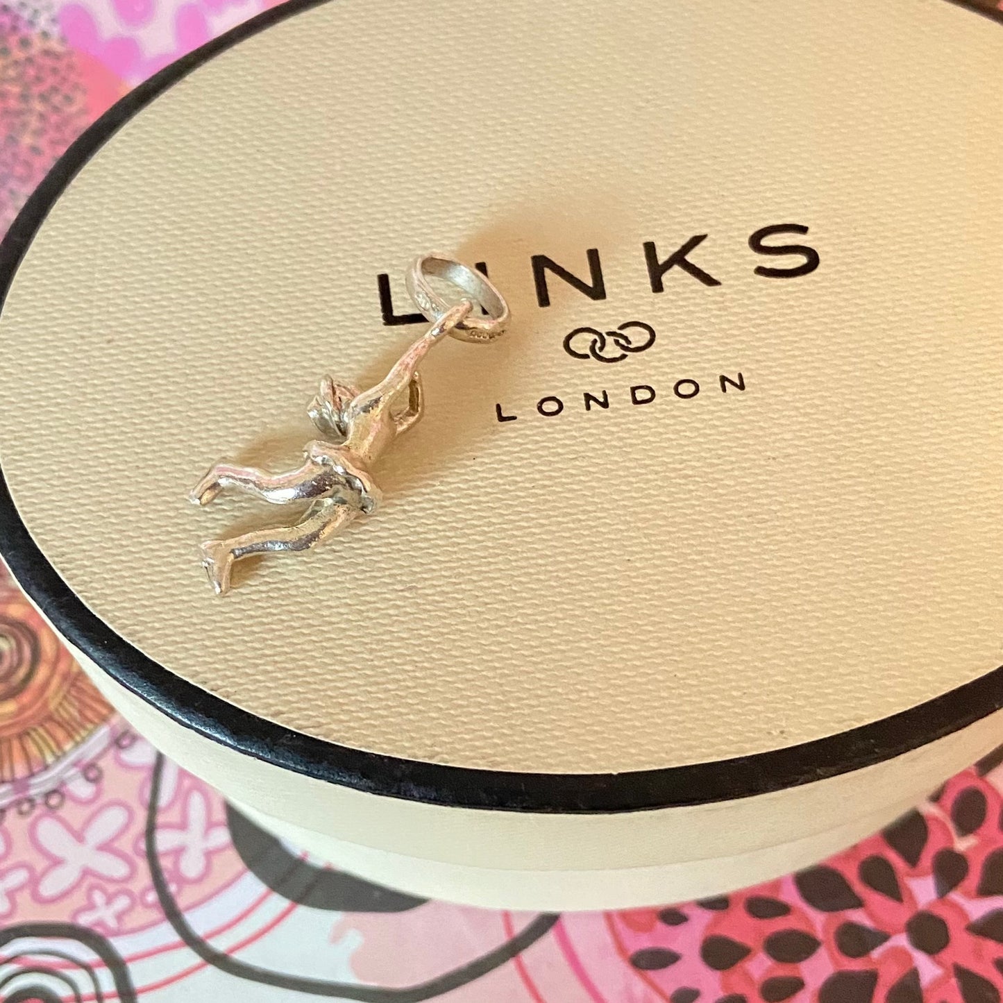 Links of London Figure Ice Skater in motion Charm