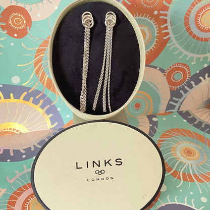 Links of London Sterling Silver Tassel Drop Earrings