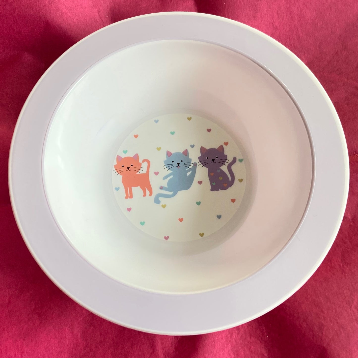 Reusable Bowl featuring Kitty design