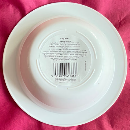 Reusable Bowl featuring Kitty design