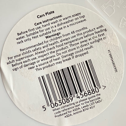 Kitty children’s reusable plate