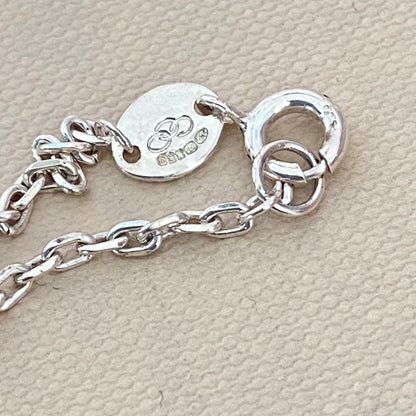 Rare Sterling Silver Links of London Bubble Necklace. New!