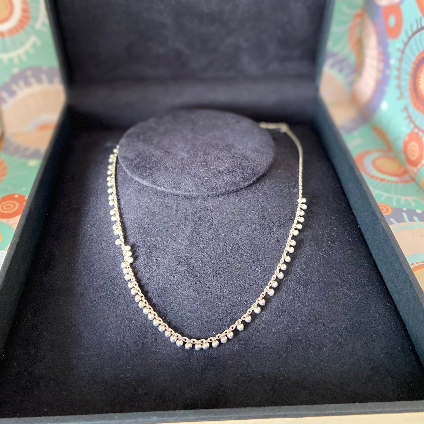 Rare Sterling Silver Links of London Bubble Necklace. New!