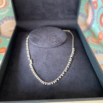 Rare Sterling Silver Links of London Bubble Necklace. New!