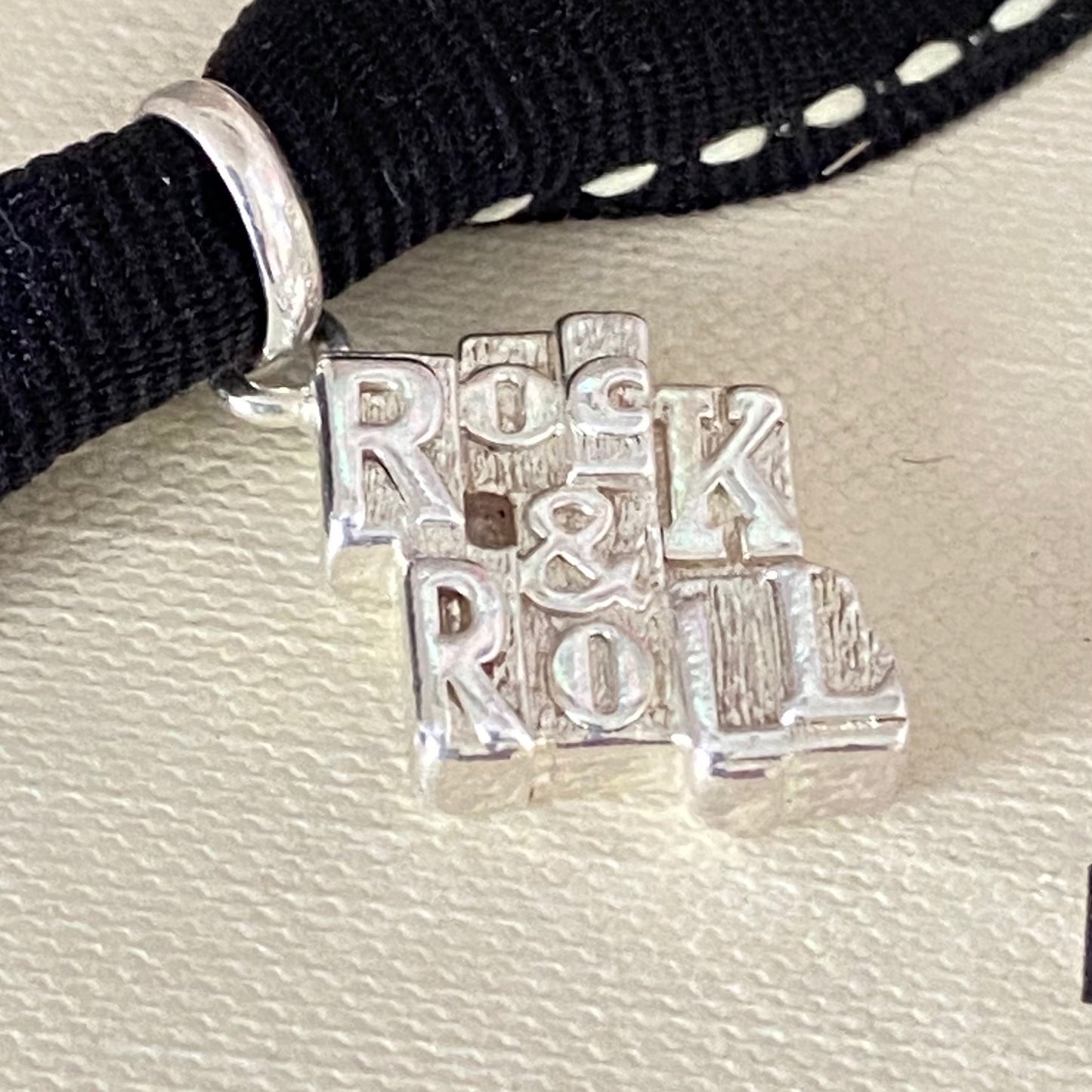 Sterling Silver Links of London Rock  & Roll Charm