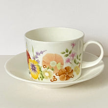 Load image into Gallery viewer, Wedgwood Summer Bouquet Tea Cup and Saucer
