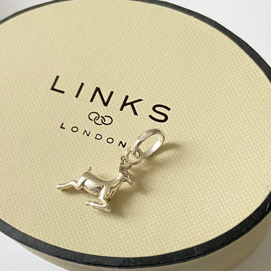 Links of London Leaping Deer Charm