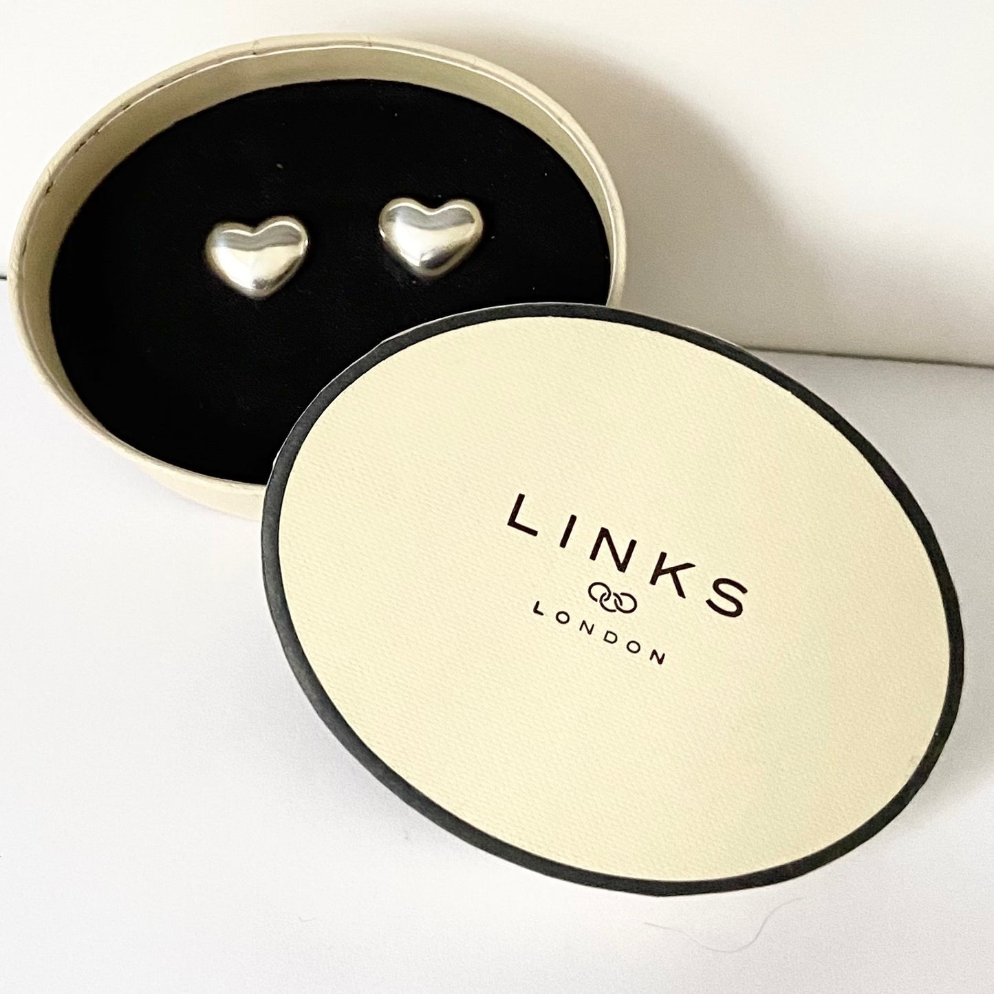 Links of London  925 Sterling Silver Heart Earrings