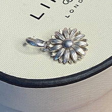 Load image into Gallery viewer, British Sterling Silver Tea Keepsakes Daisy Charm Daisy charm with yellow enamel
