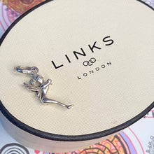 Load image into Gallery viewer, Vintage Links of London Fairy Charm Sterling Silver from the Whimsical Collectible 2008
