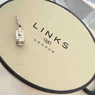 Links of London MR MEN range of Charms, MR GRUMPY.  Crafted in Sterling Silver by Thoip Jewellery for Links of London