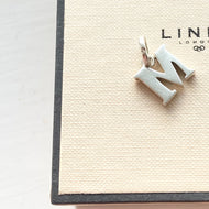 Links of London Sterling Silver Letter M Charm