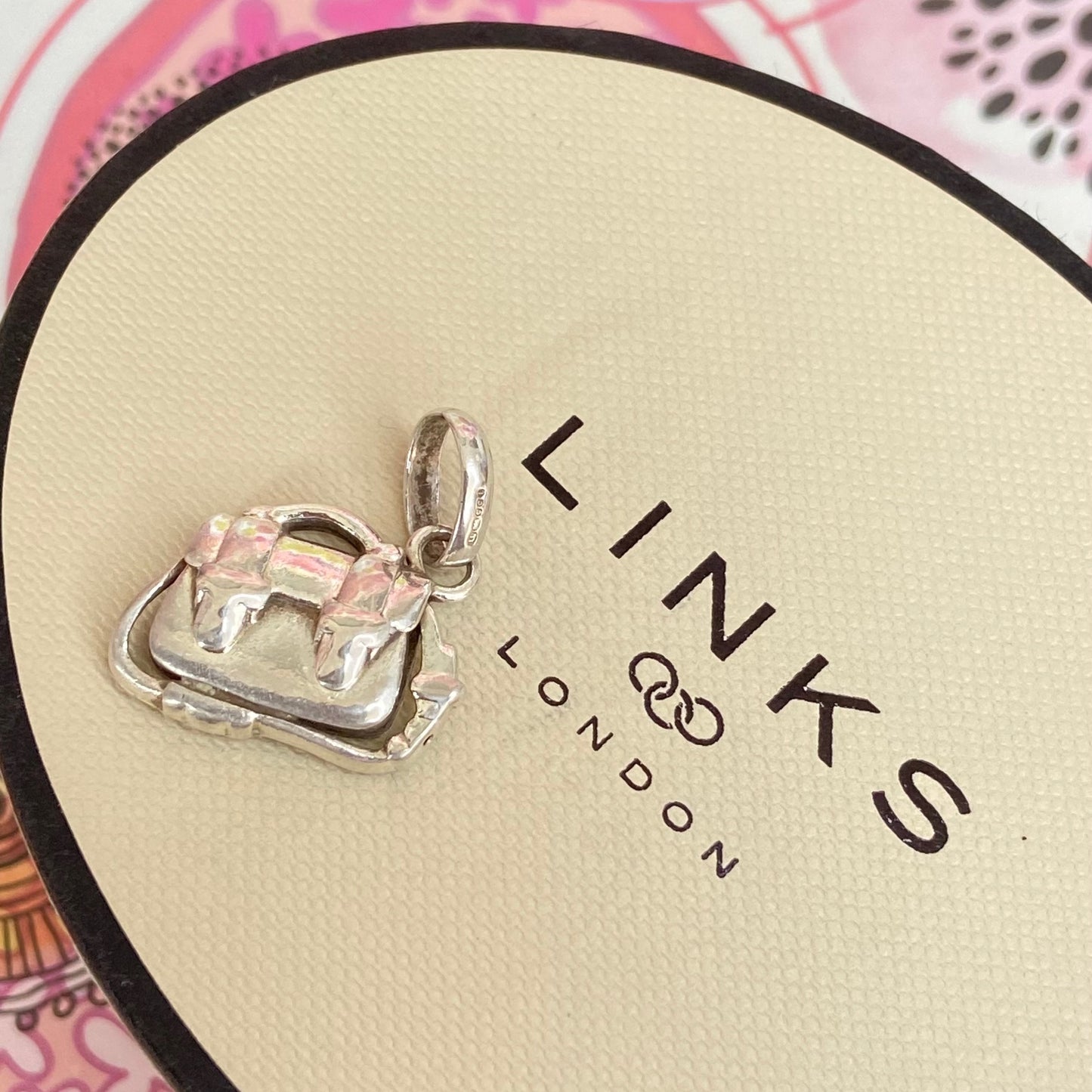 Links of London Satchel Bag Charm.
