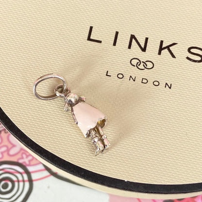 Links of London Pale Pinks Girl Rag Doll Charm