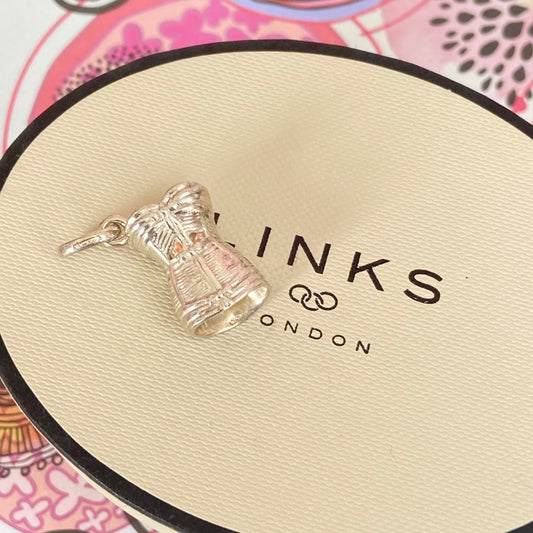 New! Links of London Dress Corset Burlesque Charm.