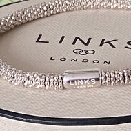 Effervescent Stretchy Links of London Sterling Silver Sweetie Bracelet – Small 16cm