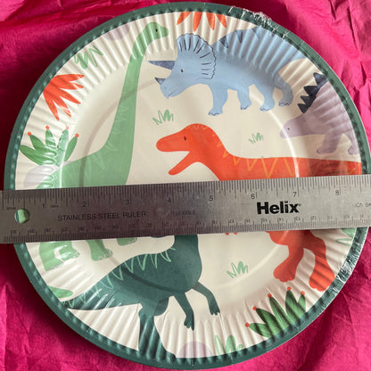 12 pk Dinosaur Paper Plates