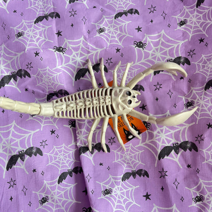 Halloween scorpion seasons bone skeleton prop scary decor