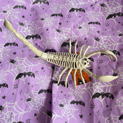 Halloween scorpion seasons bone skeleton prop scary decor