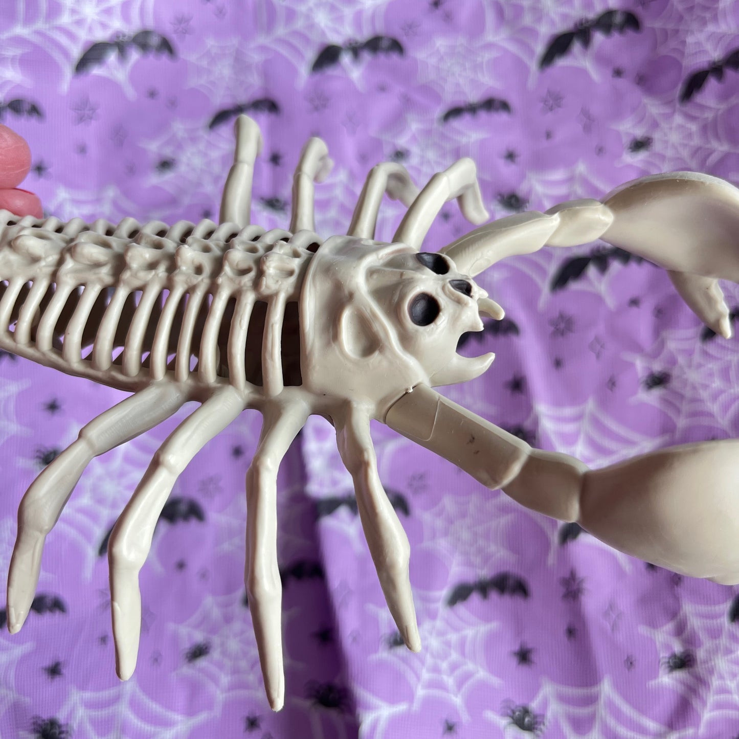Halloween scorpion seasons bone skeleton prop scary decor