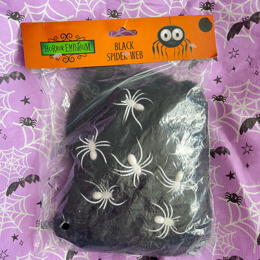 Black Spider Web