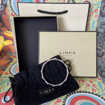 Links of London Bamboo Bangle       Size: Medium