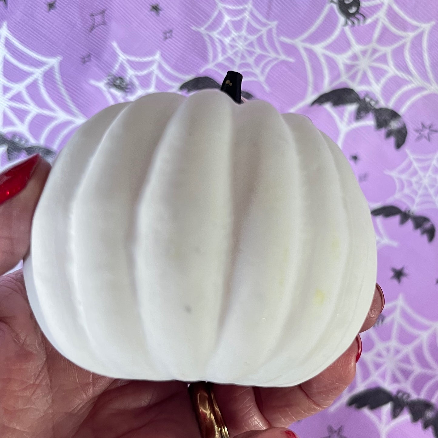 White Decorative Pumpkin ideal for Home decoration